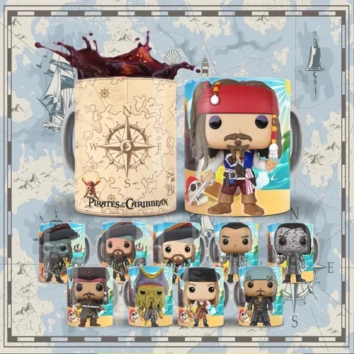 Taza Piratas del Caribe